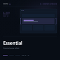 Modular dark storefront interface for Shopify customization