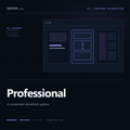Modular dark storefront interface for Shopify customization